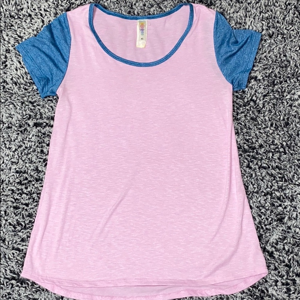 Lularoe classic pink and blue